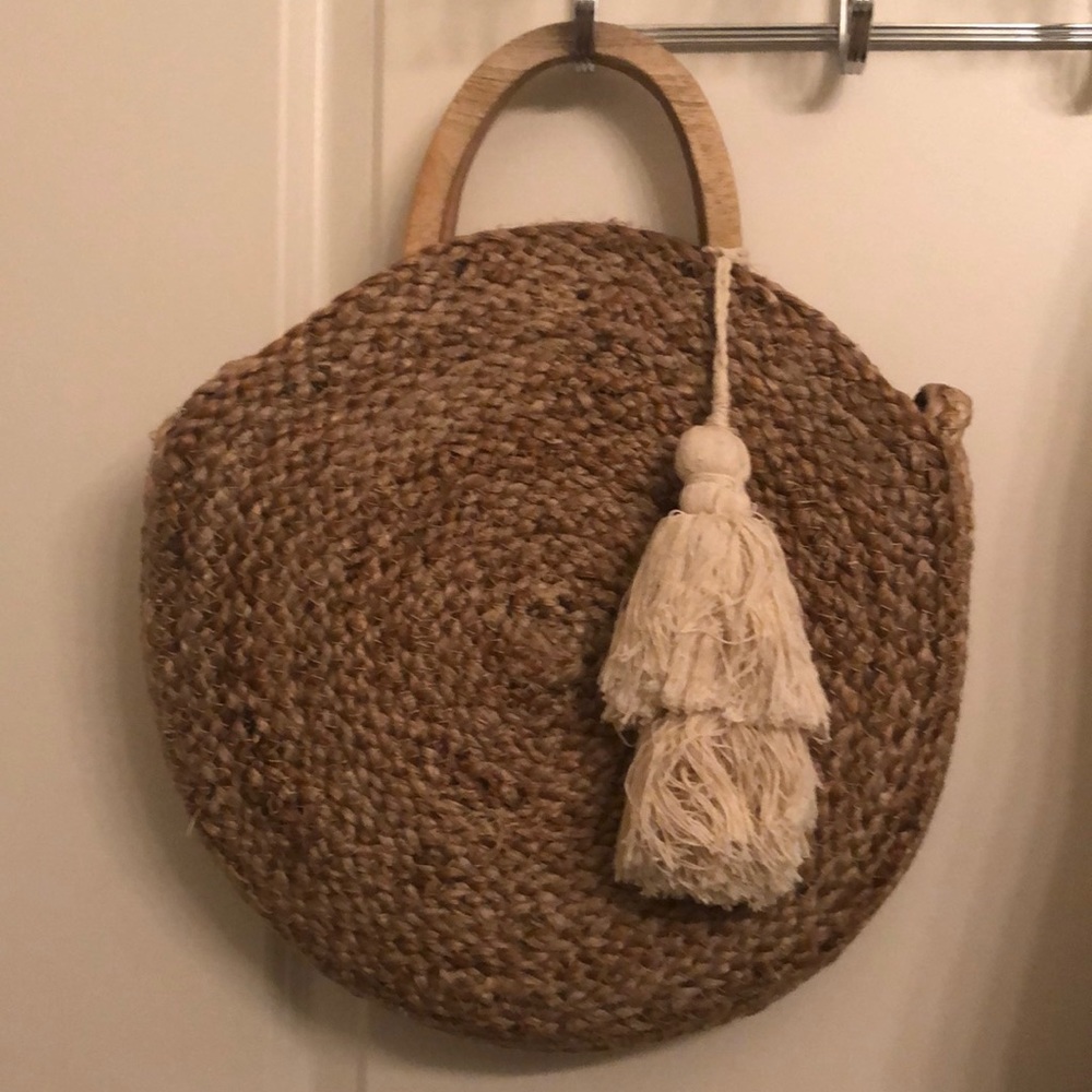 ZARA basket bag